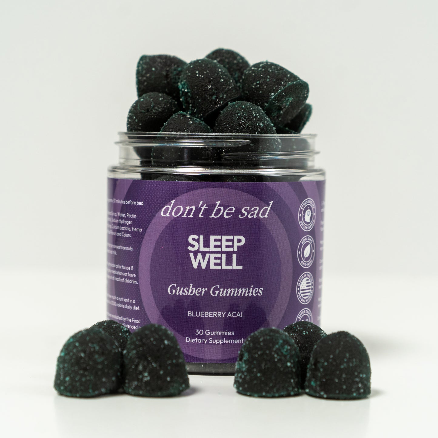 Don't Be Sad Sleep Well Gummies (Coming Soon!)